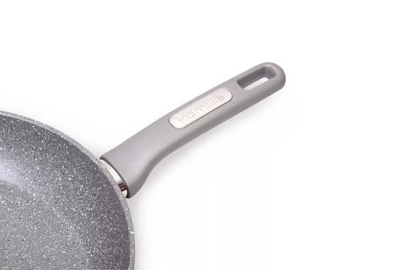Сковорода с гранитным покрытием 30см Kamille KM-4291-GR, фото №2