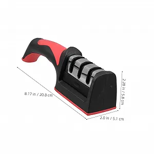 Точило для ножів Cabilock Міні Портативне Ручне Чорне Нержавіюча сталь synthetic.ua - Фото 1