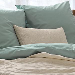 Покрывало URBANARA Aiva 180 x 200 см, 90% Хлопок (BCI) и 10% Смешанные волокна, Крем synthetic.ua - Фото 1