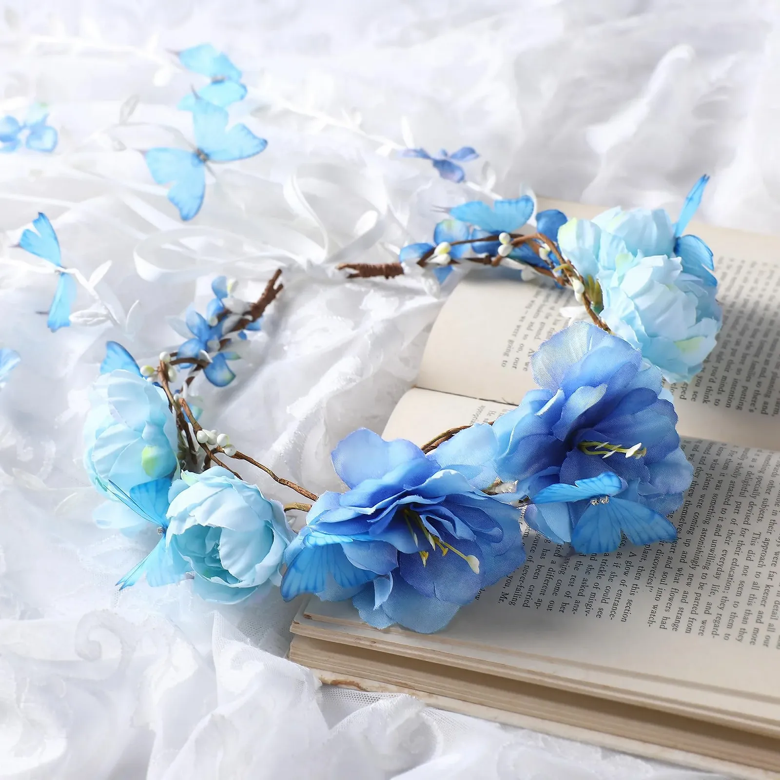 Вінок Квітка Блакитний для жінок, фото №7