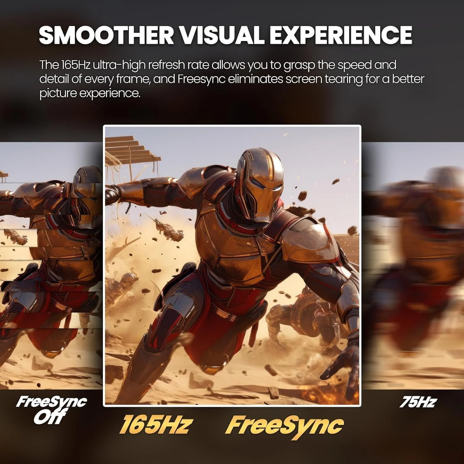 Монитор 34" CRUA CR340HDU 2K VA 165 Гц, фото №7