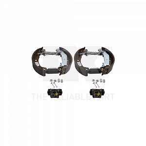 Комплект гальмівних колодок NK 441048701 для задньої осі - Фото 1