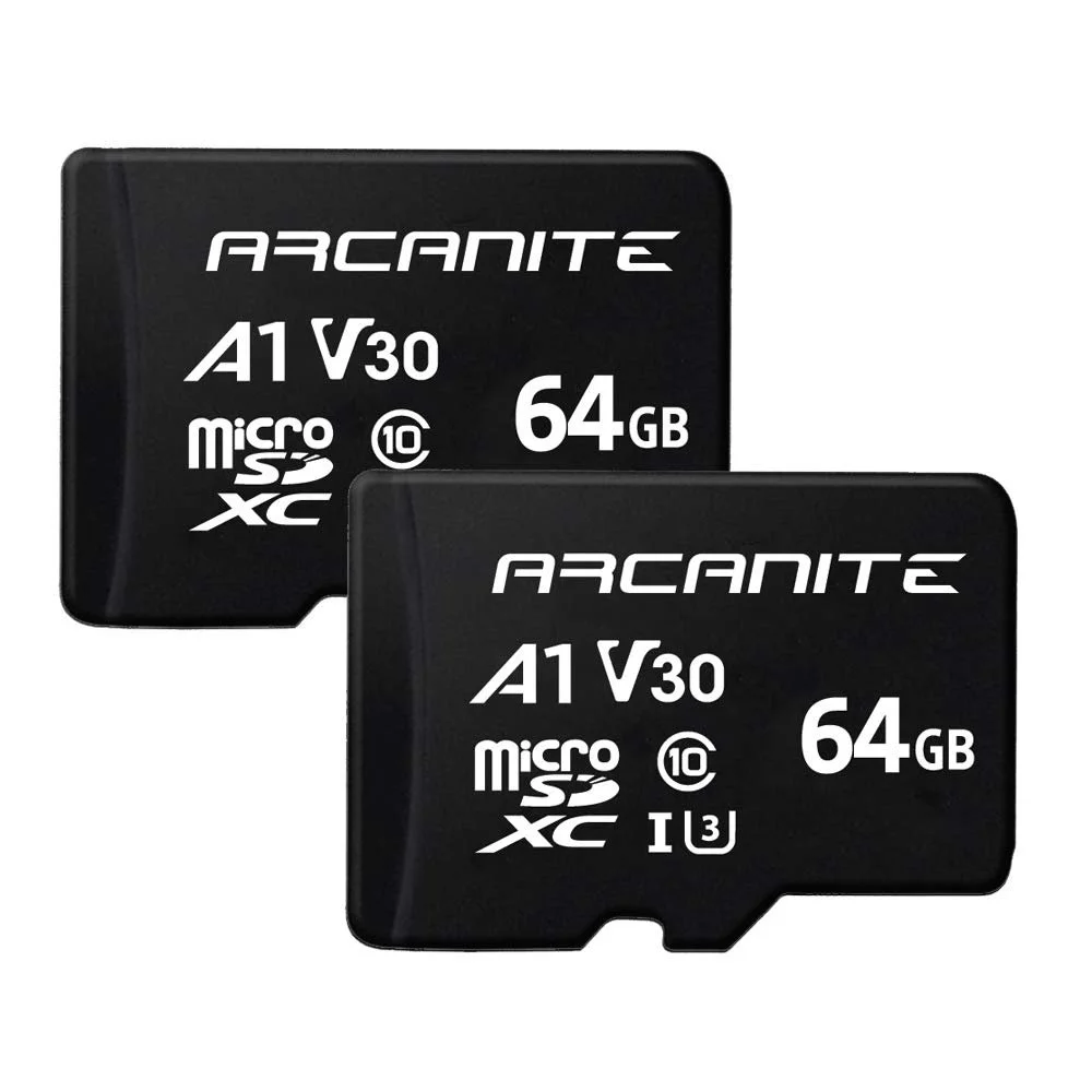 Карта пам'яті ARCANITE microSDXC UHS-1 U3 A1 V30 Class 10 з адаптером, фото №1 Карта пам'яті ARCANITE microSDXC UHS-1 U3 A1 V30 Class 10 з адаптером, фото №1