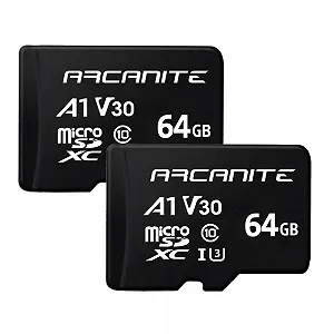 Карта пам'яті ARCANITE microSDXC UHS-1 U3 A1 V30 Class 10 з адаптером - Фото 1
