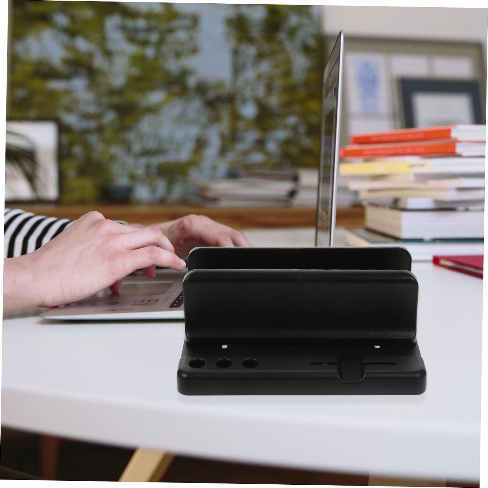 Подставка для ноутбука вертикальная Черный, фото №8 Подставка для ноутбука вертикальная Черный, фото №8