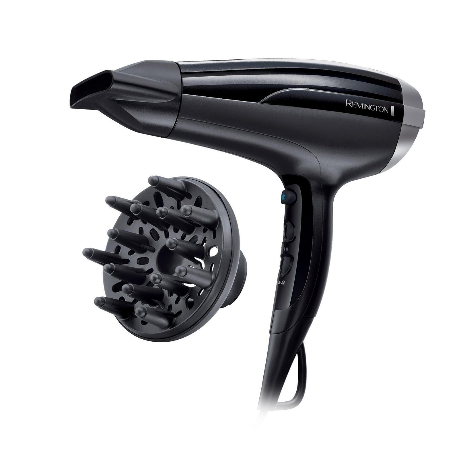 Фен Remington D5215 Ionic, 2300 Вт, с концентратором и диффузором, фото №1
