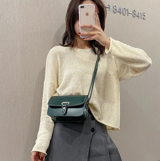 Модная зеленая женская мини‑сумка, фото №1 Модная зеленая женская мини‑сумка, фото №1