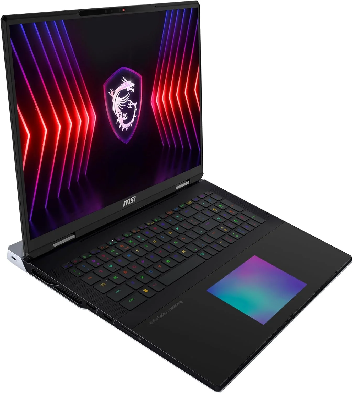 Ноутбук 18" MSI Titan 18 HX A14VIG-206 Gaming Intel Core i9-14900HX RAM 32GB SSD 2TB GeForce RTX 4090 Win11 Магниево-алюминиевый корпус (UKR), фото №3