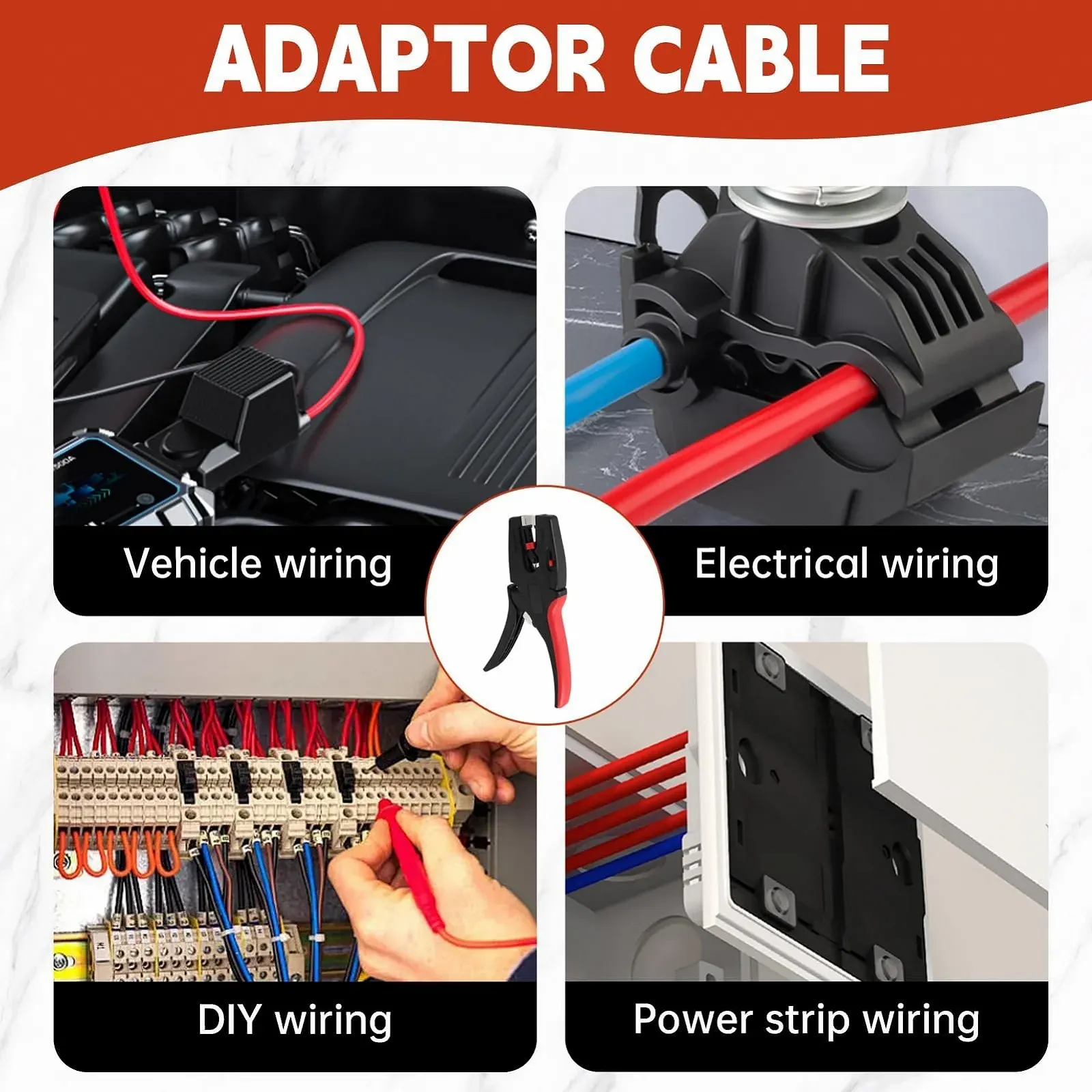 Стриппер автоматический 2-в-1 AWG 32-7 / 0.03-10 мм², фото №5