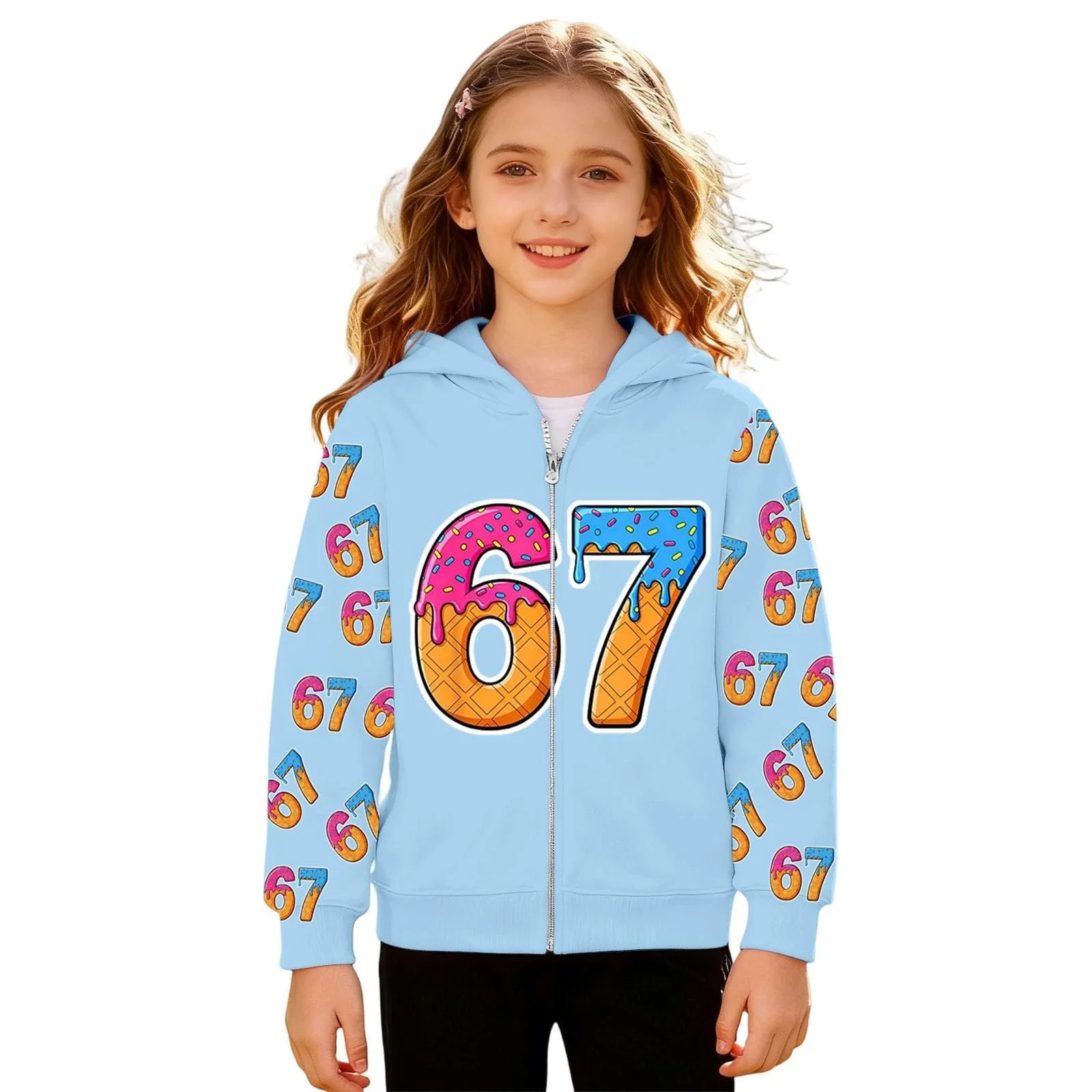 Толстовка с капюшоном для мальчиков Толстовка для девочек Толстовка для подростков Девочковый пуловер Толстовка с капюшоном и толстовка Мягкая дышащая удобная спортивная одежда Повседневная флисовая теплая куртка Толстовка Куртка с длинными рукавами, фото №5