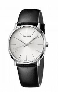 Мужские аналоговые кварцевые часы Calvin Klein K8Q311C6 с кожаным ремешком - Фото 1