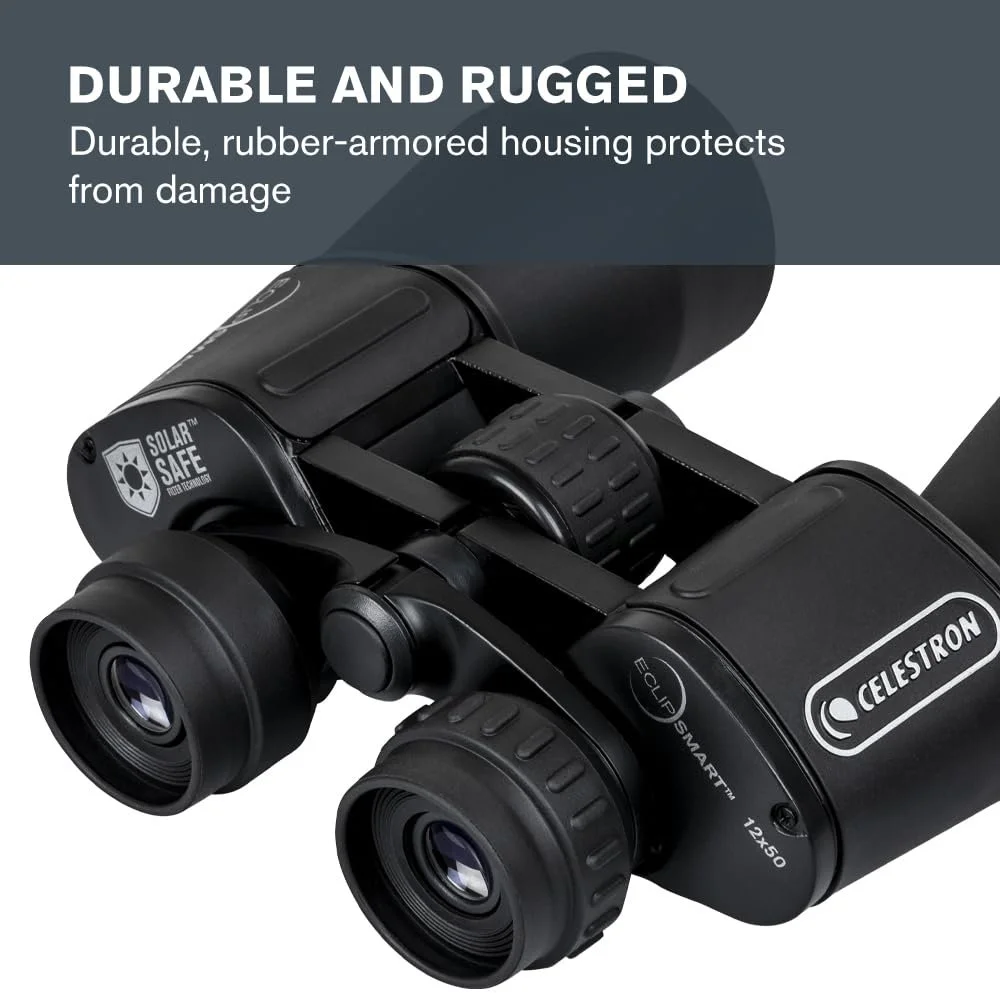 Бінокль Celestron EclipSmart Safe Solar Eclipse 12x50mm, фото №6