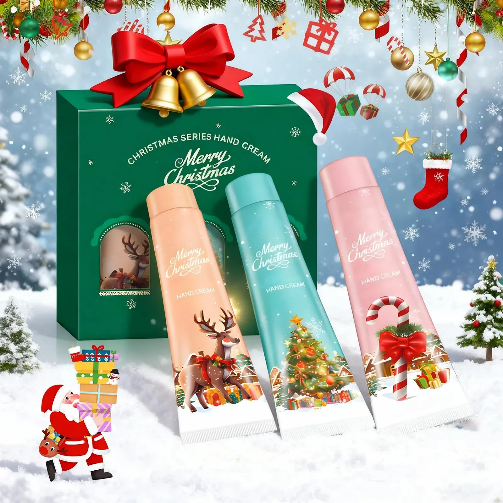 Крем для рук ALLONY Mini, Набір 3 x 30 г, фото №1