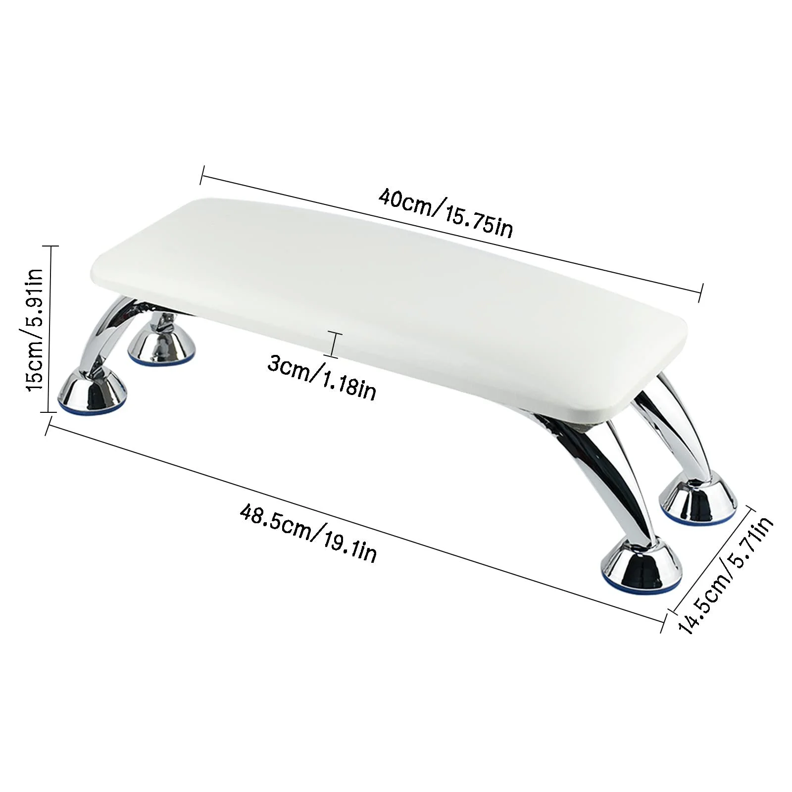 Підставка для рук Манікюрна Подушка зі штучної шкіри, фото №2