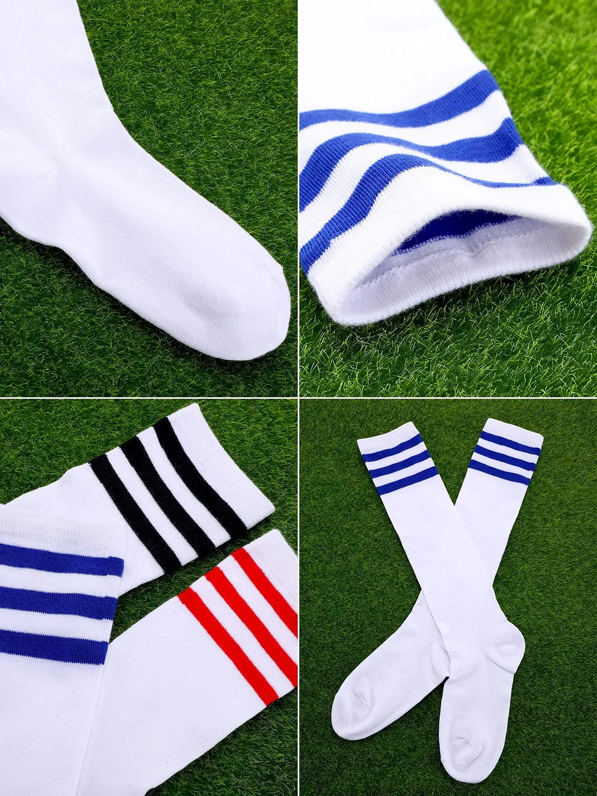 Шкарпетки Tatuo Класичні з трьома смужками, жіночі гольфи, 3 кольори, фото №4