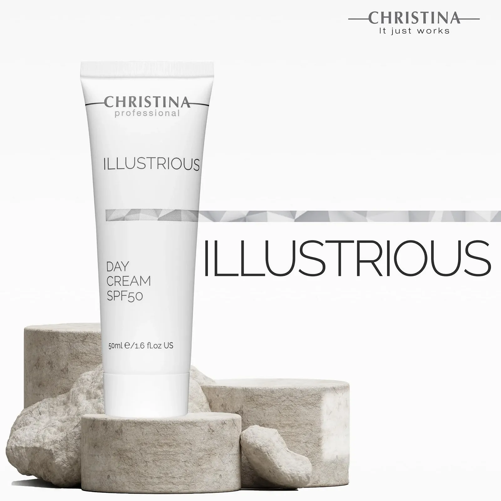 Денний крем Christina Illustrious SPF 50 50 мл, фото №2 Денний крем Christina Illustrious SPF 50 50 мл, фото №2