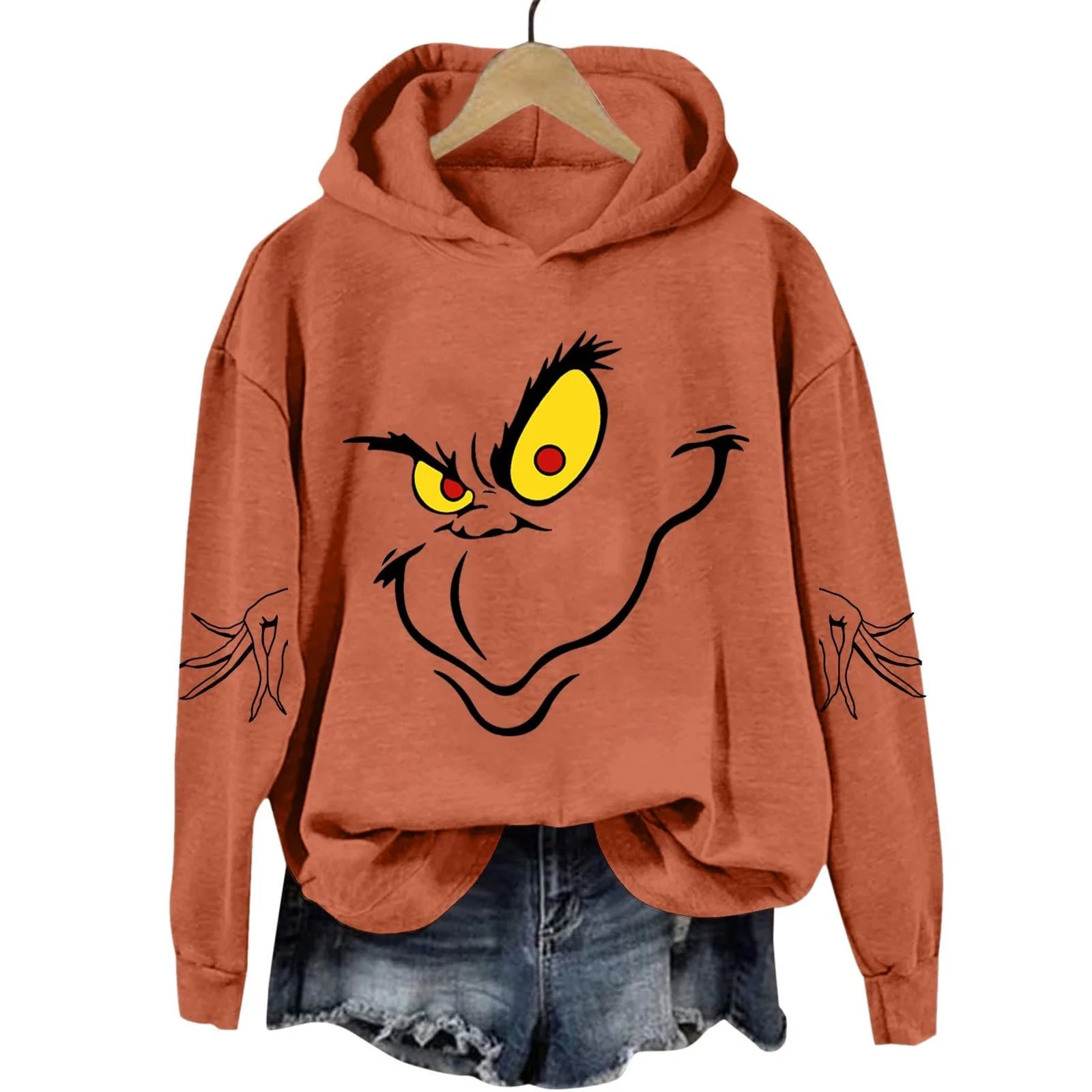 Худи BHXUTK Рождественский Зеленый, фото №3