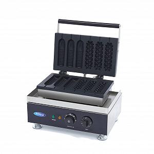 Вафельниця Maxima Gastro для 6 паличок - кукурудзяні собаки - 2 візерунки - Фото 1