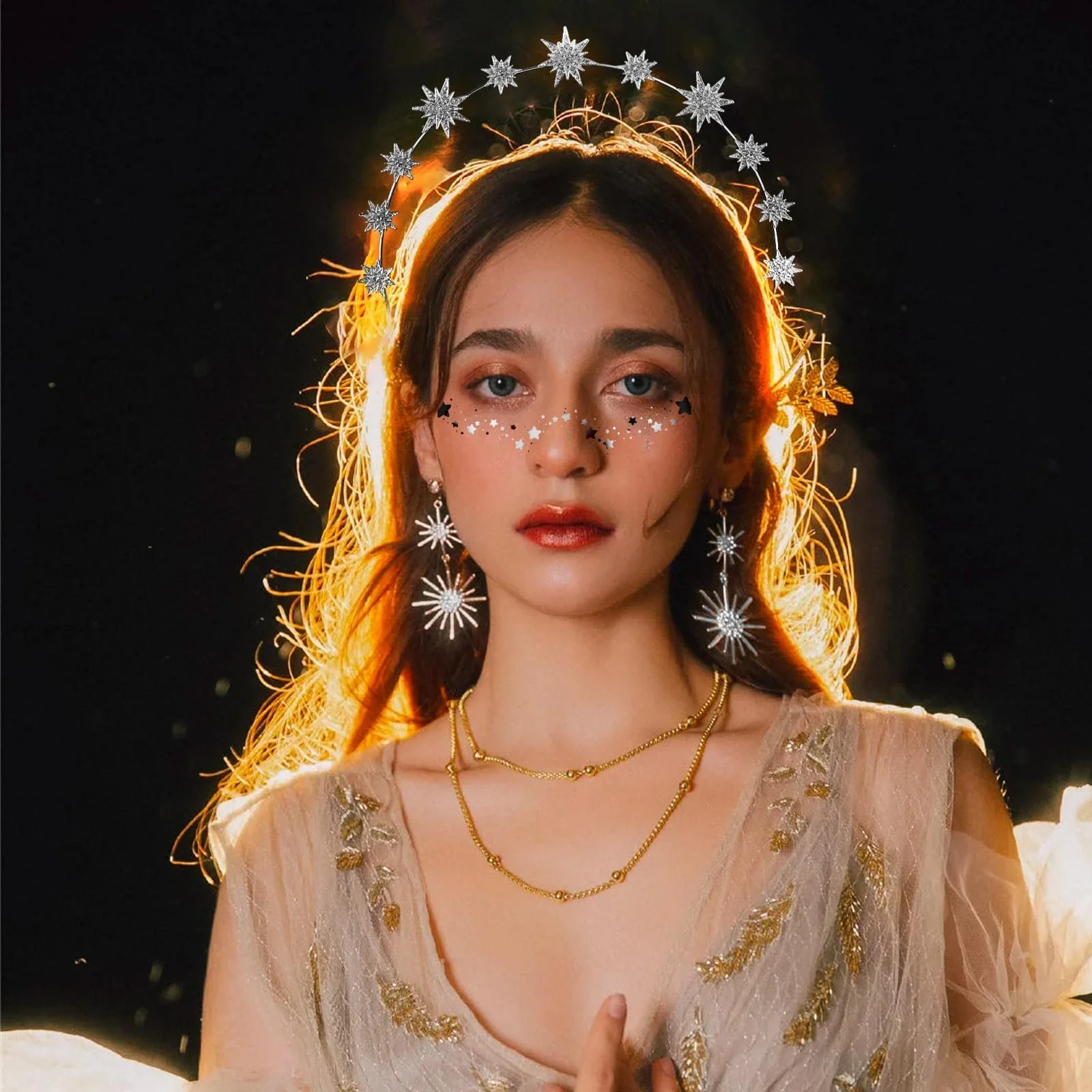 Обруч для волосся зі стразами Sta, фото №6