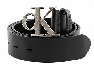Ремень Calvin Klein CKJ Mono Hardware W105 Черный, черный - Фото 1
