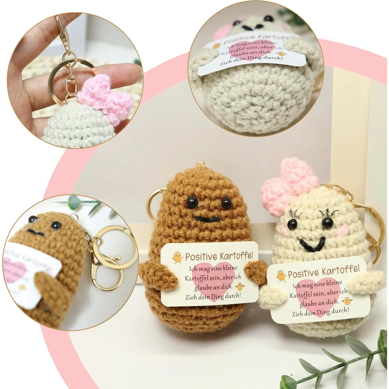 LEOEASIY Positive Potato Вязаные Игрушки, фото №7 LEOEASIY Positive Potato Вязаные Игрушки, фото №7