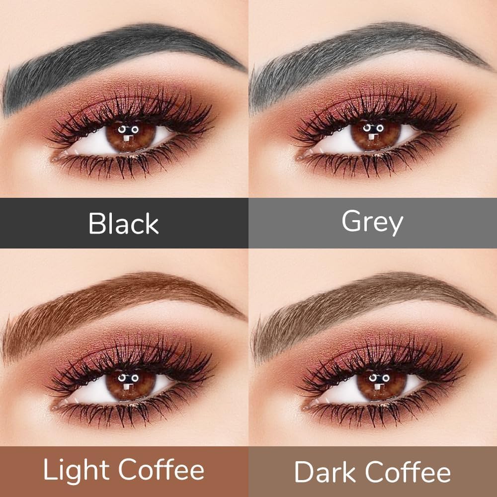 Олівець для брів Magic з 4-ма зубцями, 3D Microblading олівець для брів, стійкий, водостійкий (упаковка з 4), фото №3