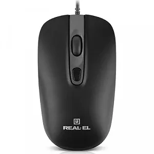 Мышка REAL-EL RM-222 USB Black/Gray (EL123200040) ціна на synthetic.ua - Фото 1 Мышка REAL-EL RM-222 USB Black/Gray (EL123200040) synthetic.ua - Фото 1