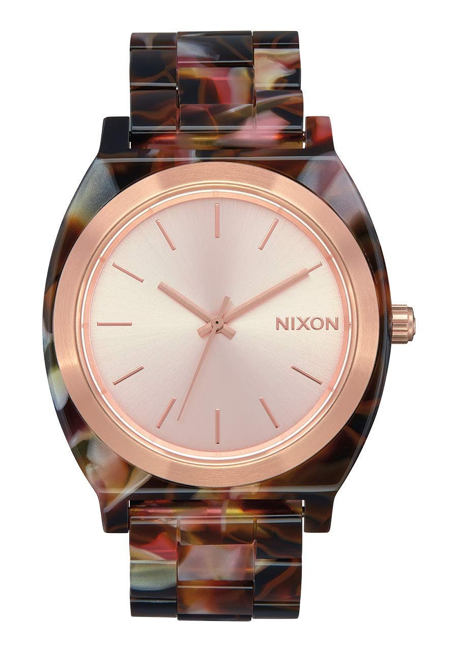 Часы Nixon Time Teller Acetate Женские Аналоговые Кварцевые с ремешком из Ацетата, фото №1 Часы Nixon Time Teller Acetate Женские Аналоговые Кварцевые с ремешком из Ацетата, фото №1