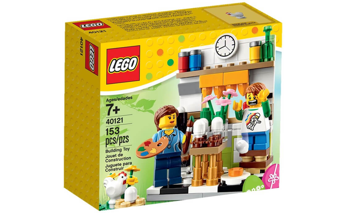 Детский конструктор LEGO Seasonal Роспись пасхальных яиц (40121), фото №1