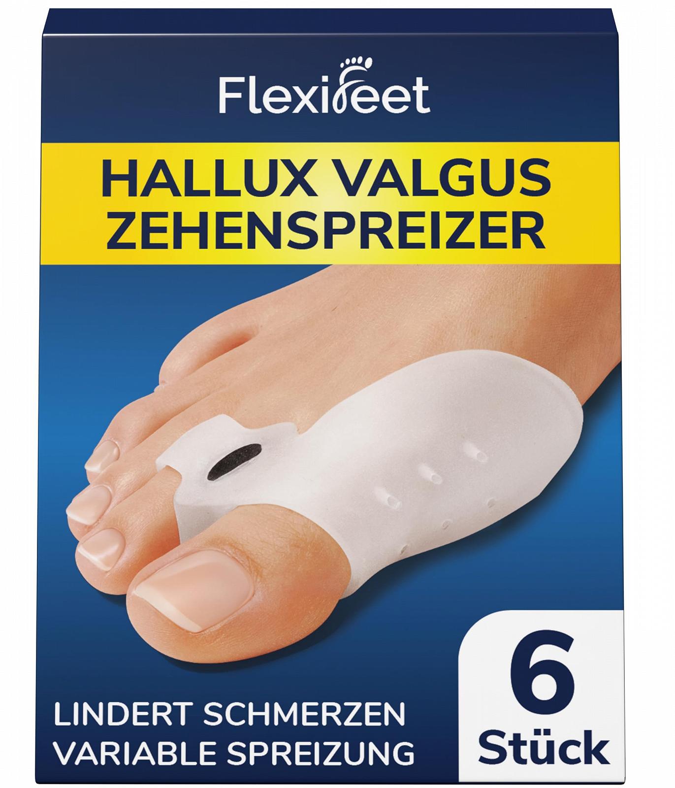 Разделитель для большого пальца стопы для коррекции Hallux Valgus, 6 шт., фото №1 Разделитель для большого пальца стопы для коррекции Hallux Valgus, 6 шт., фото №1