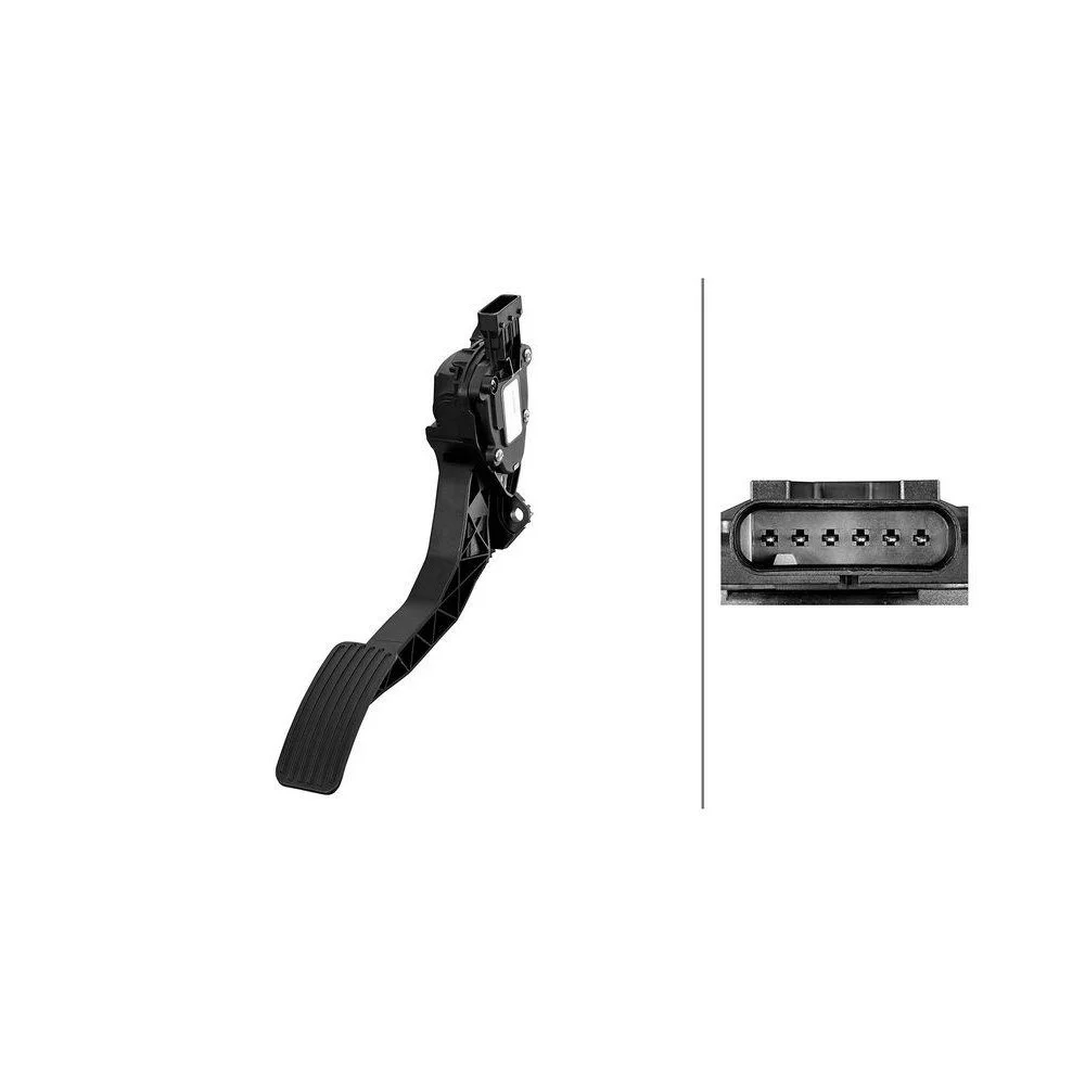 Датчик положения педали акселератора HELLA 6PV 312 419-001 для CHANGAN, фото №1