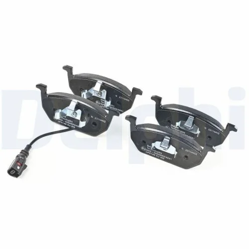 Комплект тормозных колодок DELPHI LP3146 дисковые тормоза передняя ось для AUDI SEAT SKODA VW, фото №2