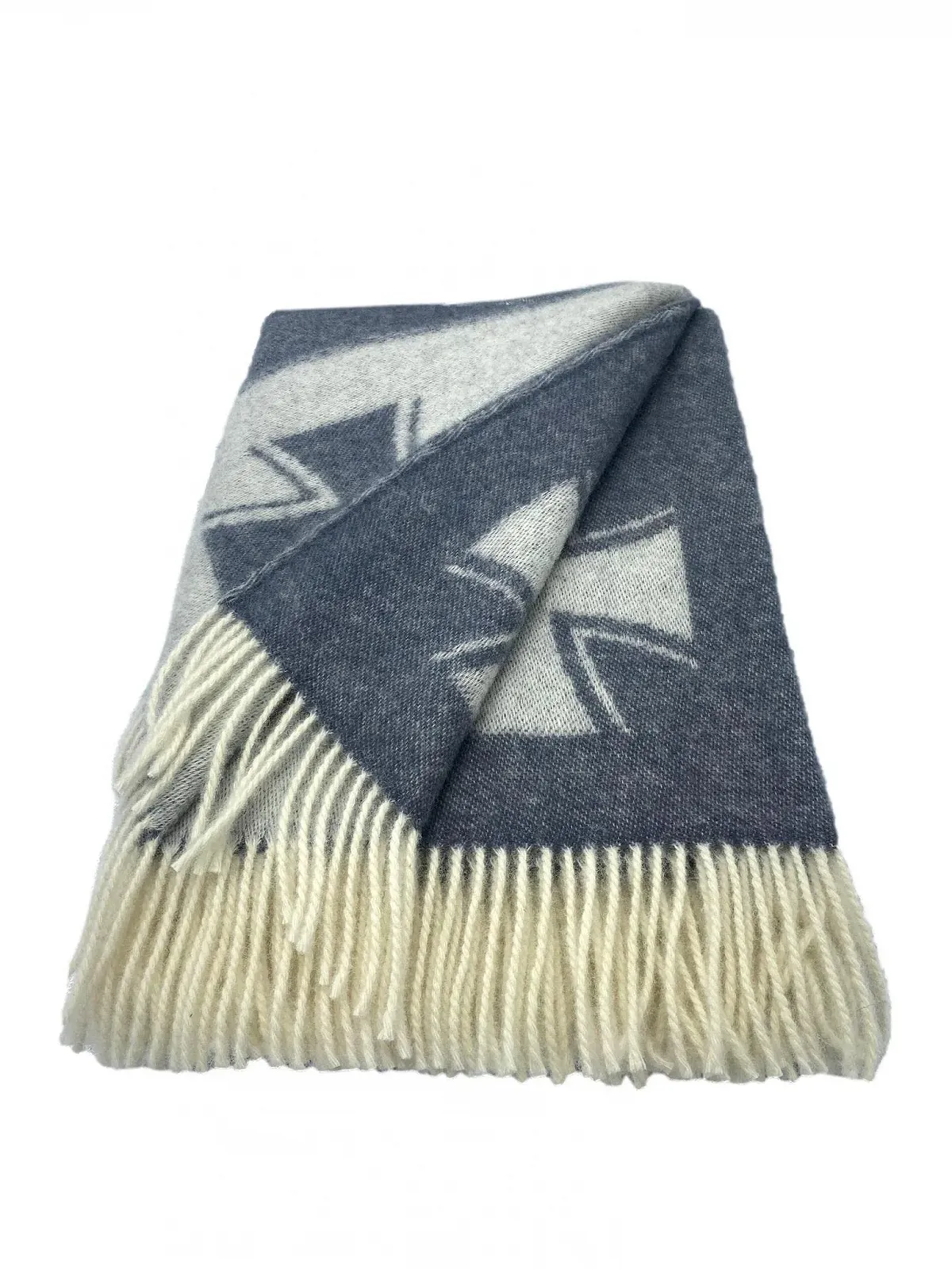 Покривало Вовняна Alpenwolle, Військова ковдра, Армійська ковдра, Покривало на ліжко, 135 x 220 см в подарунковій коробці, фото №5