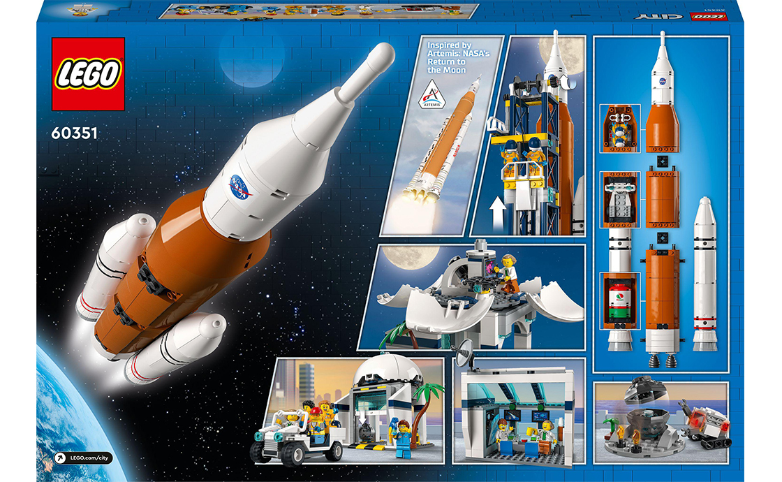 Детский конструктор LEGO City Космодром (60351), фото №3
