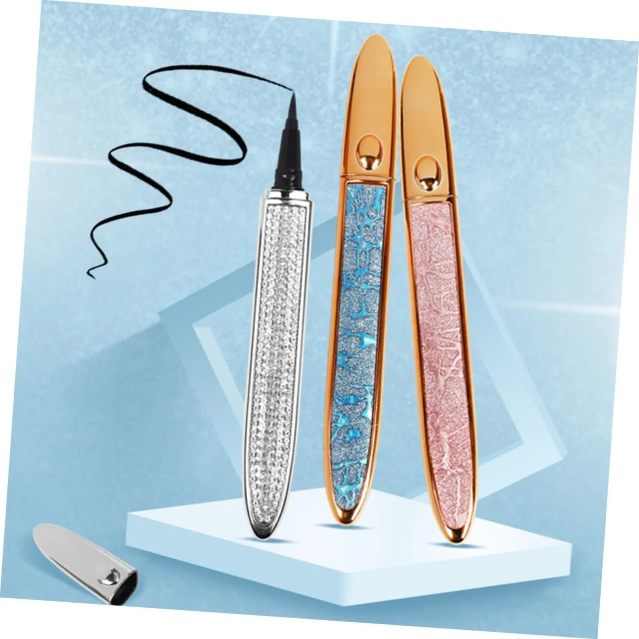 Подводка TOVINANNA 2St Diamant-Eyeliner Быстросохнущая, фото №6