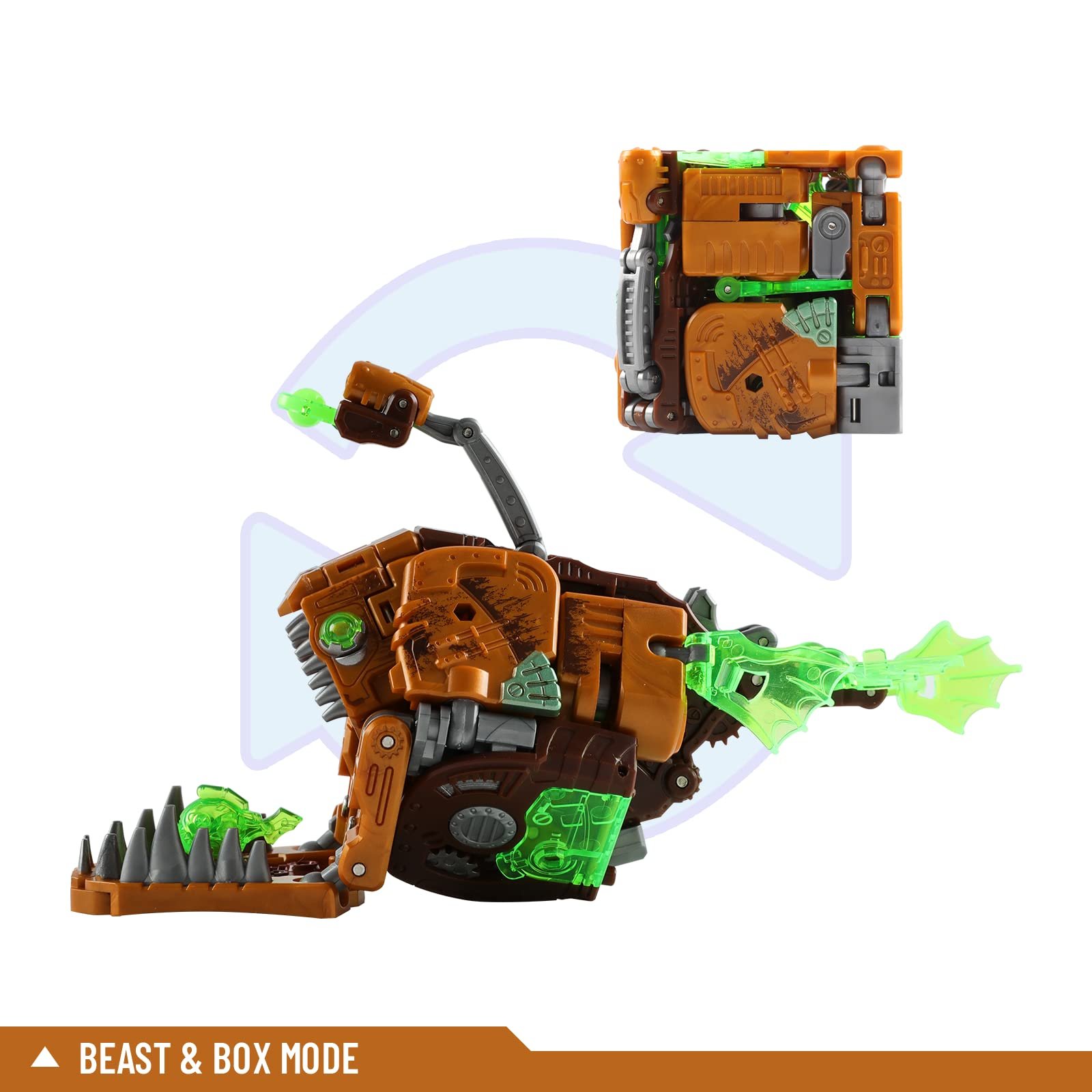 Іграшка-трансформер 52TOYS Beastbox RUSTYPIECE, Риба-монах, Барвистий, фото №2