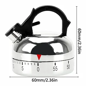 Таймер кухонный механический Chef 60 минут цена на synthetic.ua - Фото 1 Таймер кухонный механический Chef 60 минут synthetic.ua - Фото 1