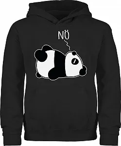 Детская Толстовка Shirtracer Изображение Panda - Белый - Фото 1