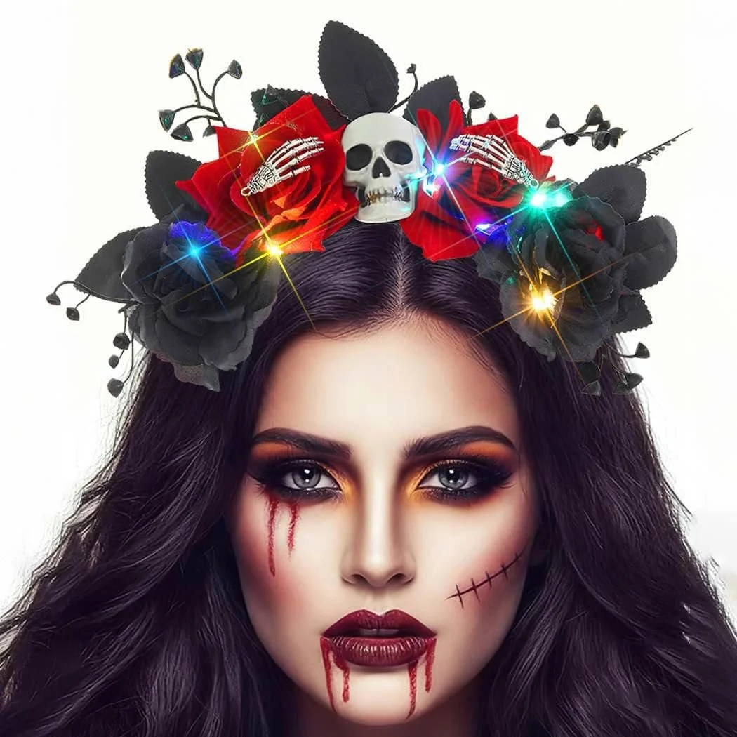 LED Хэллоуин Обруч на голову, фото №1 LED Хэллоуин Обруч на голову, фото №1