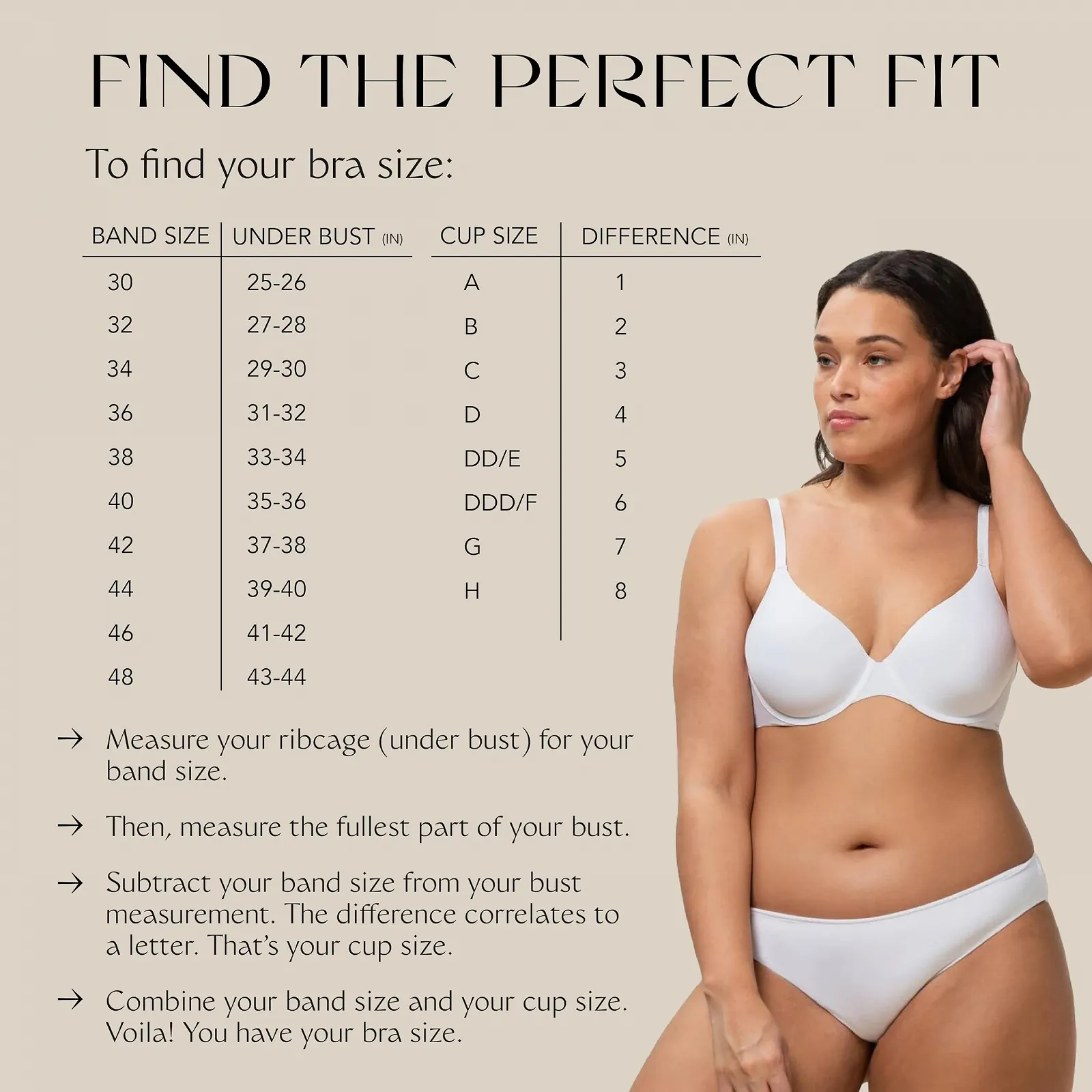Бюстгальтер Body make-up T-shirt с косточками Белый 75A, фото №6