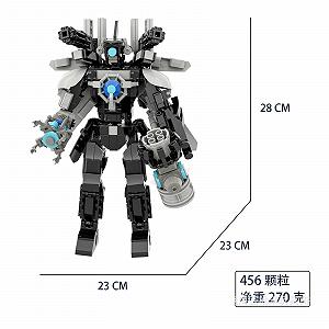 Фігурки Skibid Toilet Updated Version of Titan Monitor synthetic.ua - Фото 1
