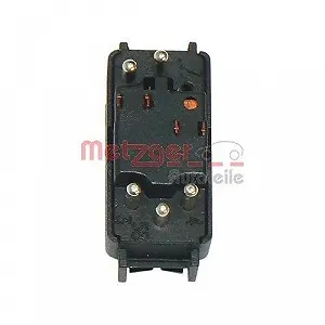 Перемикач склопідйомника METZGER 0916022 для MERCEDES-BENZ, передній правий synthetic.ua - Фото 1