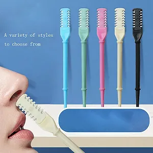 Тример 2-в-1 для носового волосся Ручний Водонепроникний Подвійний Нож 2024 synthetic.ua - Фото 1