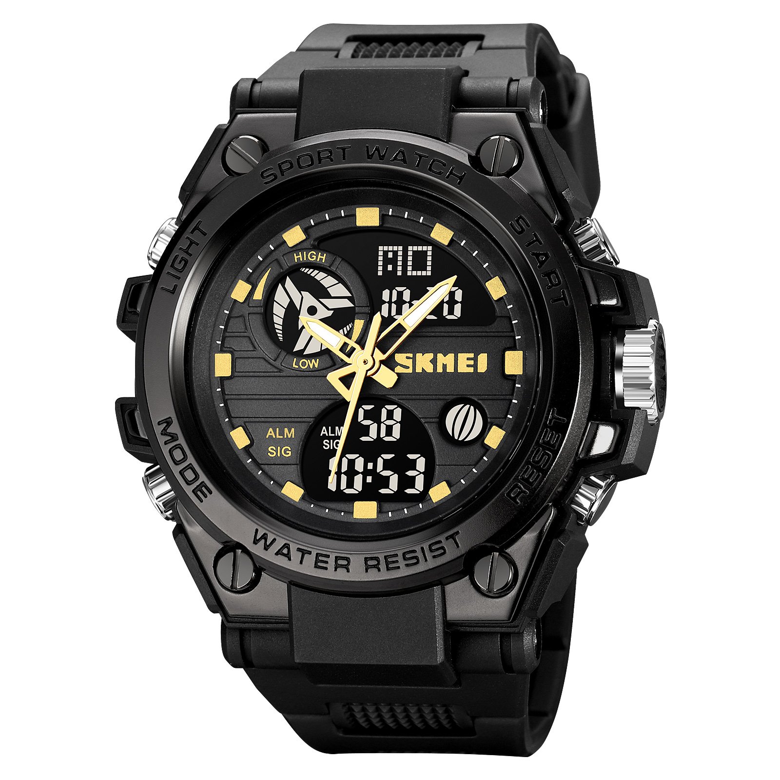 Годинник Skmei 2031BKGD Black-Gold, фото №1