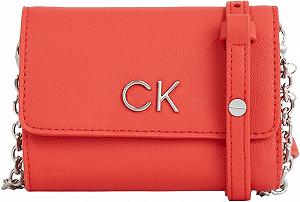 Гаманець Calvin Klein Re-Lock Trifold Sm W/Strap Жіночий Auora Red Os - Фото 1