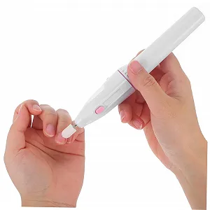 Электрическая пилочка для ногтей OATIPHO 1 шт. Портативный Работает от батареи, тихая и стабильная synthetic.ua - Фото 1