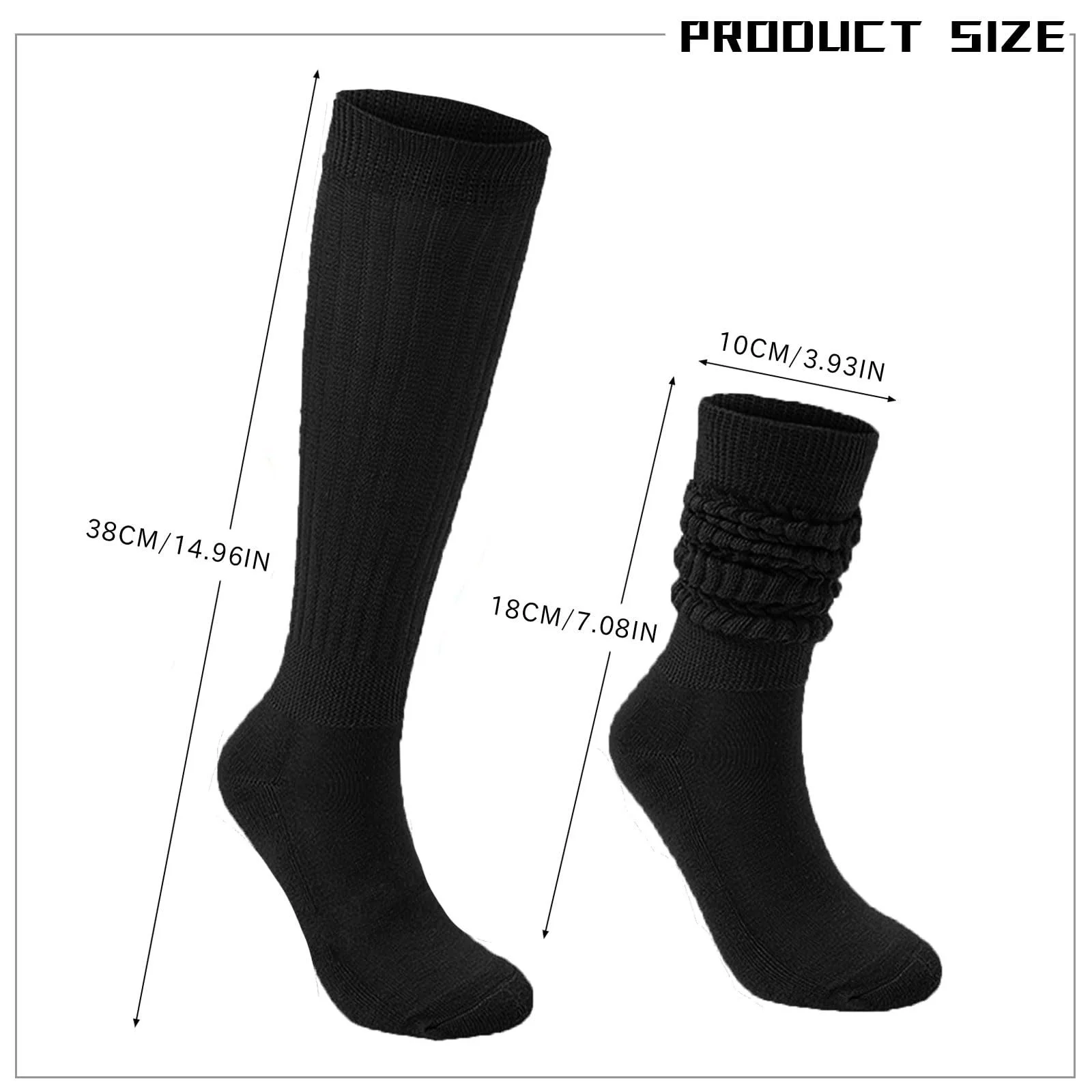 2 пары Вязаных Женских Носков, фото №2