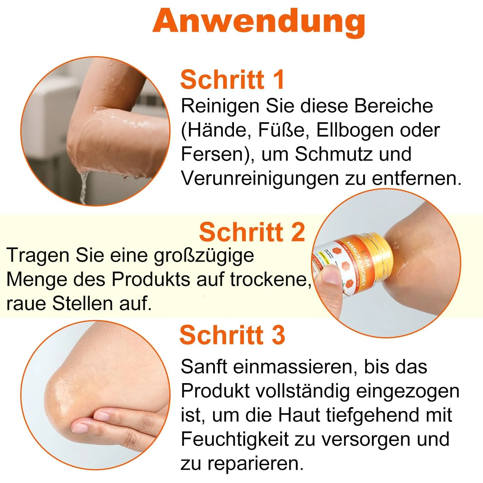 Крем для удаления мозолей Manuka Honey для сухой кожи стоп и кутикулы, фото №8