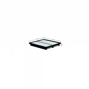 Воздушный фильтр KNECHT LX 1955 для HYUNDAI KIA - Фото 1