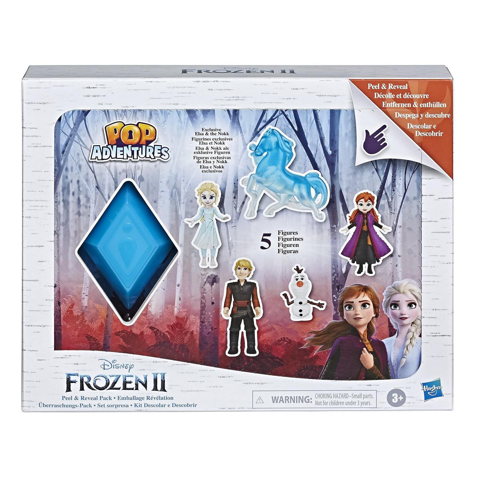 Фігурки Disney Frozen 2 Pop Adventures Анна, Ельза, Олаф, Крістофф, Нокк, 5 шт., пакування-сюрприз, фото №2